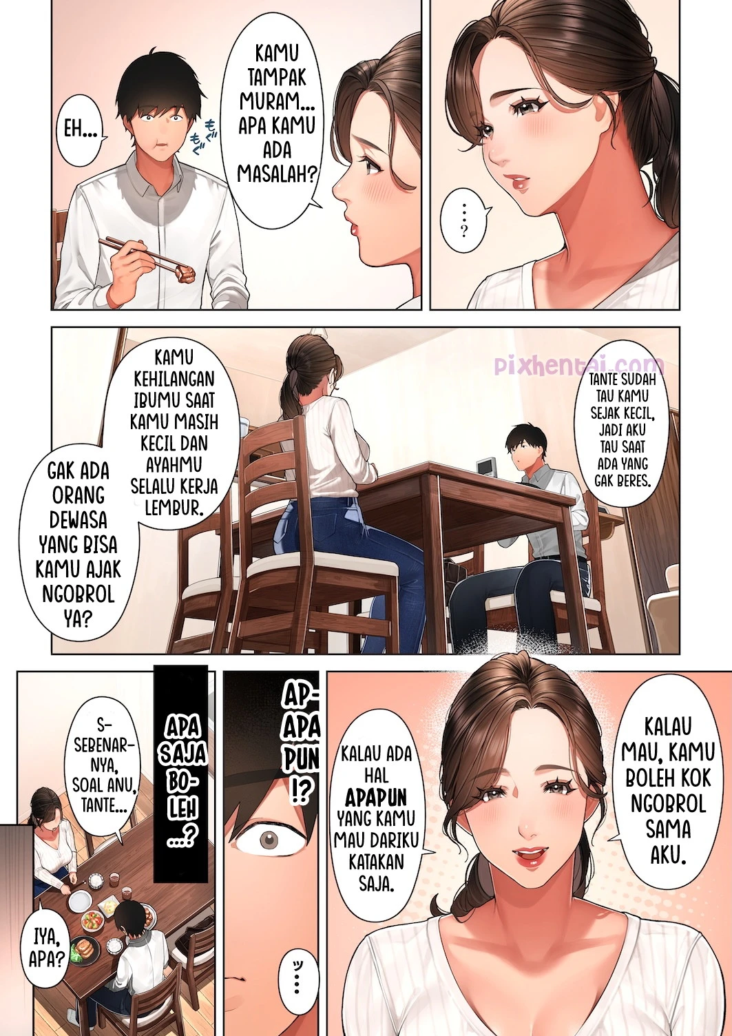 Komik hentai xxx manga sex bokep Kyouko-san wa Osananajimi no Okaa-san 8